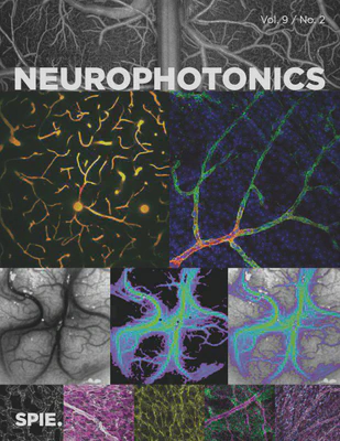 Featured on cover of *Neurophotonics*